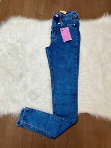 Women Jeans - Rửa trung bình - Xem 3