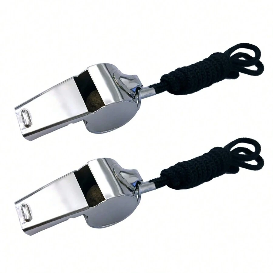 Whistle, Professional StainlessSteel Whistles With Lanyards In Bulk