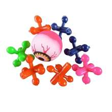 paquete de 5 juegos de matatena y 5 pelotas juego clasico - Multicolor - Ver 5