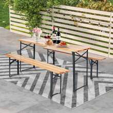 Outdoor Table & Chair Sets - Apricot - View 1