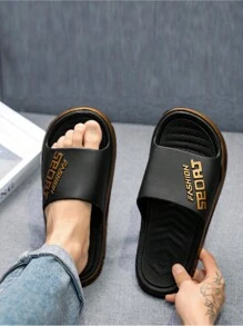 Men's Slip-On Sandals, Summer Outdoor/Indoor Non-Slip Comfortable Slide Sandals For Walking, Beach