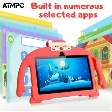 ATMPC ATMPC 701A  Gifts 7 Inch Tablet 2GB RAM 32GB ROM Android 11 Tablet PC With Quad Core Processor, HD IPS Display, Dual Camera, WiFi, BT, Tablet With Case, 2023