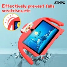 ATMPC ATMPC 701A  Gifts 7 Inch Tablet 2GB RAM 32GB ROM Android 11 Tablet PC With Quad Core Processor, HD IPS Display, Dual Camera, WiFi, BT, Tablet With Case, 2023