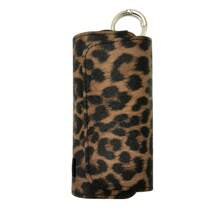 Flip Double Leopard Bag For IQOS ILUMA Leather Wallet Case Pouch Holder Case Accessories Leopard Print - A - View 2