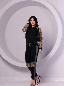 Women Two-Piece Outfits - màu đen - Xem 4