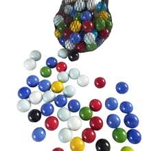 paquete de 50 canicas juguetes clasicos diferentes colores - Multicolor - Ver 2