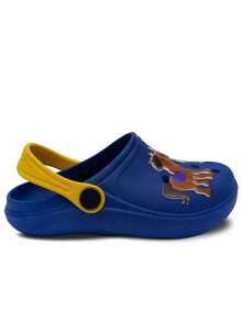 Pópidí Kids Fashion Slippers - Royal Blue - View 3