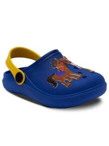 Pópidí Kids Fashion Slippers - Royal Blue - View 2