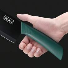 [Free Knife Cover]3pcs Kitchen Knife Set Sharp Cooking Tool For Home With Vegetable And Meat Knives, Suitable For Professional Chef