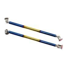 20cm/7.87in Universal Adjustable Front Rear Bumper Lip Splitter Rod Support Bar Strut Tie Bars Kit For Cars - Yellow - View 11