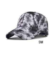 一頂男女通用的棒球帽，採用風景圖案，時尚多變的設計，非常適合戶外運動和休閒活動，帽沿可遮陽 - 彩色 - 查看 45