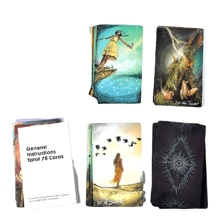 金邊卡和指南放在金屬錫盒中，非常適合初學者! - 薄荷綠 - 查看 4