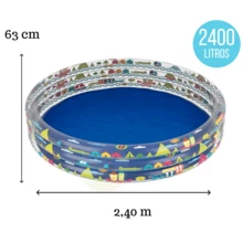 Inflatable Swimming Pools - 2400リットル - チェックする 3