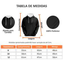 Tween Boys Extended Size Sweatshirts - Đen và trắng - Xem 4