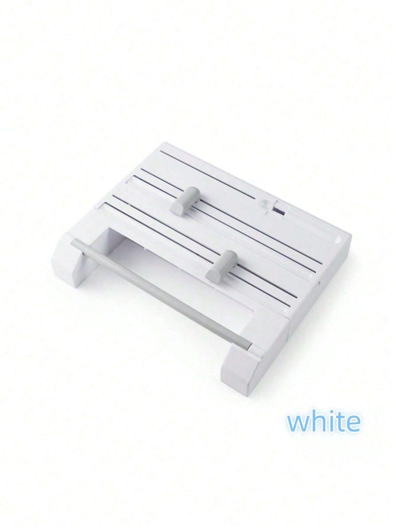 6In1 Kitchen Cling Film Storage Rack & Side Shelf For Fridge With