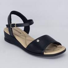 Women Flat Sandals - màu đen - Xem 1