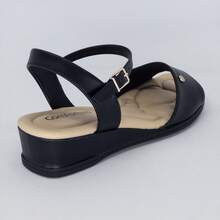 Women Flat Sandals - màu đen - Xem 5