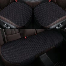 Easypie Selection 1set Diamond Shaped Linen Breathable Car Seat Cover,Car Seat Cover