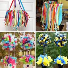 1pc 5yards 10mm Printing Dots Grosgrain Ribbon For Hair Bow Party Christmas Wedding Decoration DIY Gift Packing - Pick Colors - View 4