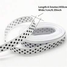 1pc 5yards 10mm Printing Dots Grosgrain Ribbon For Hair Bow Party Christmas Wedding Decoration DIY Gift Packing - Pick Colors - View 2