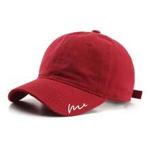 New Unisex Large Head Winter Baseball Cap With Scarf, R INs Style To Show Your Small Face, Suitable For Spring - Multicolor - View 19