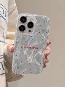 Ốp lưng chống sốc laser gradient cao cấp tương thích với XR, 7/8 - Họa tiết trái tim chấm đỏ, tương thích với 15 Pro Max, 13, 14, 11, Ốp lưng bảo vệ viền TPU mềm sơn tương thích với Galaxy S24, Galaxy S24+, Galaxy S24 Ultra, Galaxy S22, Galaxy A13 4G, Galaxy A52, A52s 5G, Redmi Note 11, 11 Lite - Nhiều màu - Xem 2