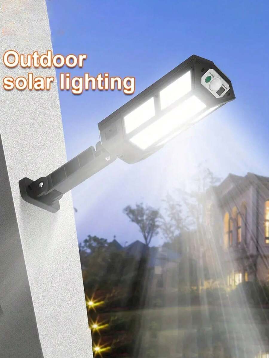 1 pieza Lámpara solar de pared con sensor de movimiento de 43 LED, resistente al agua con IP65 y 3 modos de iluminación para jardín exterior, , calle, patio, entrada de vehículos y patio
