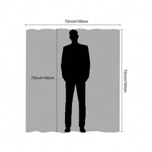 1pc 3D Fish Scale Pattern White Clear Simple, Modern Style Waterproof Shower Curtain Liner With 12 Plastic Hooks - Fits Shower Stalls And Bathtubs Easy To Clean And Durable - Clear - View 5