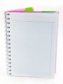 CUADERNO FORMA FRANCESA - Rosa - Ver 3
