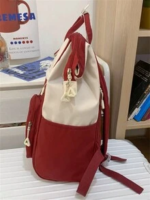 Women Functional Backpacks - 黑色 - 查看 3