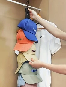 1 Giá Treo Mũ Bảo Quản, Tủ Đựng Mũ, Tủ Đựng Mũ Tiện Lợi, Bộ Sưu Tập Mũ - màu đen - Xem 7