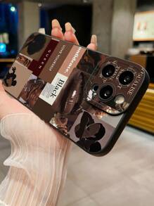 1个唇形图案基础款手机壳，兼容苹果、三星、Infinix、红米、OPPO、vivo、Realme等品牌，防水防震防摔防刮，国际版，非国内版。 - 黑色 - 查看 2