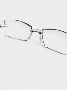 Fashionable Frameless Glasses - Multicolor - View 2