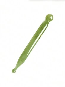 1 Stück Massagestab für Gesicht & ganzen Körper mit Akupressur, Schaben Gua und Akupunktur Funktion, Massagetool, Schönheit, Hautpflege Produkte, Spa, Selbstpflege, Hautpflegewerkzeuge, Gesichtspflege, Ästhetikerbedarf, Massage, Gesichtsmassagetool, Gesichtsroller - Grün - Übersicht 8