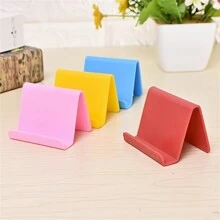 1pc/2pcs Creative Minimalist Phone Holder, Portable And Convenient To Use Compatible With IPhone, Android Phone, Gift For Birthday, Family, Friends Phone Stand, Phone Accessories