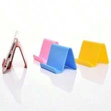 1pc/2pcs Creative Minimalist Phone Holder, Portable And Convenient To Use Compatible With IPhone, Android Phone, Gift For Birthday, Family, Friends Phone Stand, Phone Accessories
