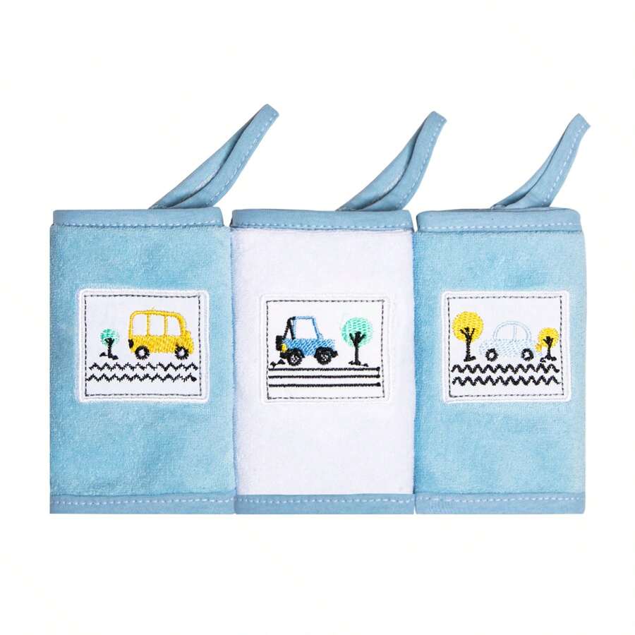 Baby Bibs - 淺藍色 - 查看 1