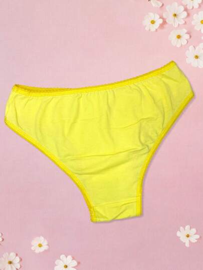 Calcinha tangão de algodão com pala cintura alta