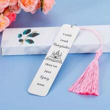 1pc Interesting Gifts Ladies Gentlemen Bookmarks Book Lovers - Silver - View 3