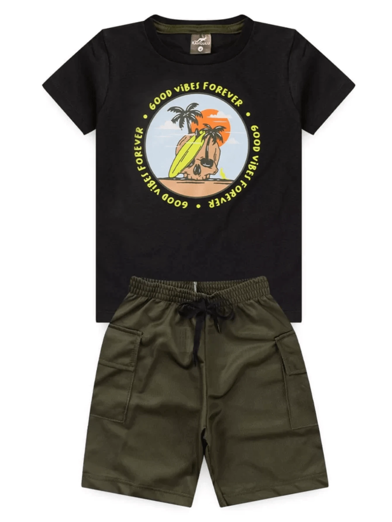 Rosa Azul Kids Young Boys Sets - màu đen - Xem 1