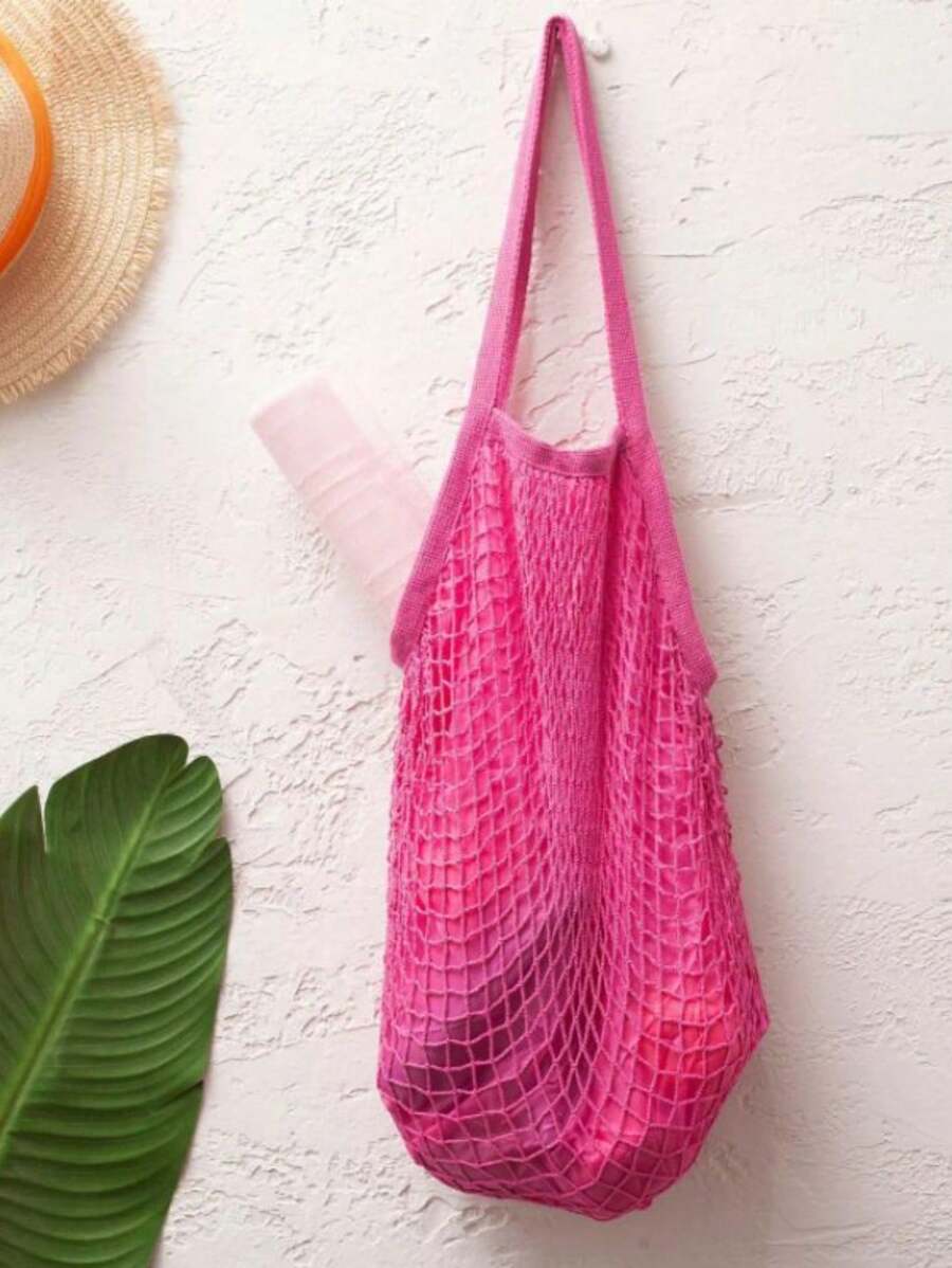 Women Tote Bags - Màu Hồng Tươi - Xem 1