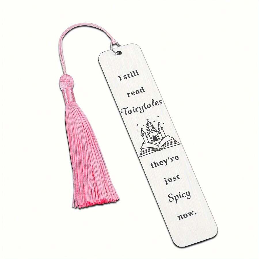1pc Interesting Gifts Ladies Gentlemen Bookmarks Book Lovers - Silver - View 1