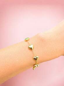 Chain Bracelets - Coração - View 2
