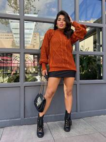 Women Sweaters - Rỉ Nâu - Xem 1