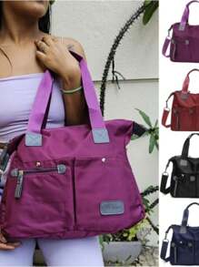 Women Tote Bags - Xám - Xem 3