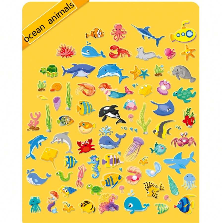 80pcs DIY Christmas Tree Ornament Stickers - 3inch Decals For Christmas Ball & Party Supplies