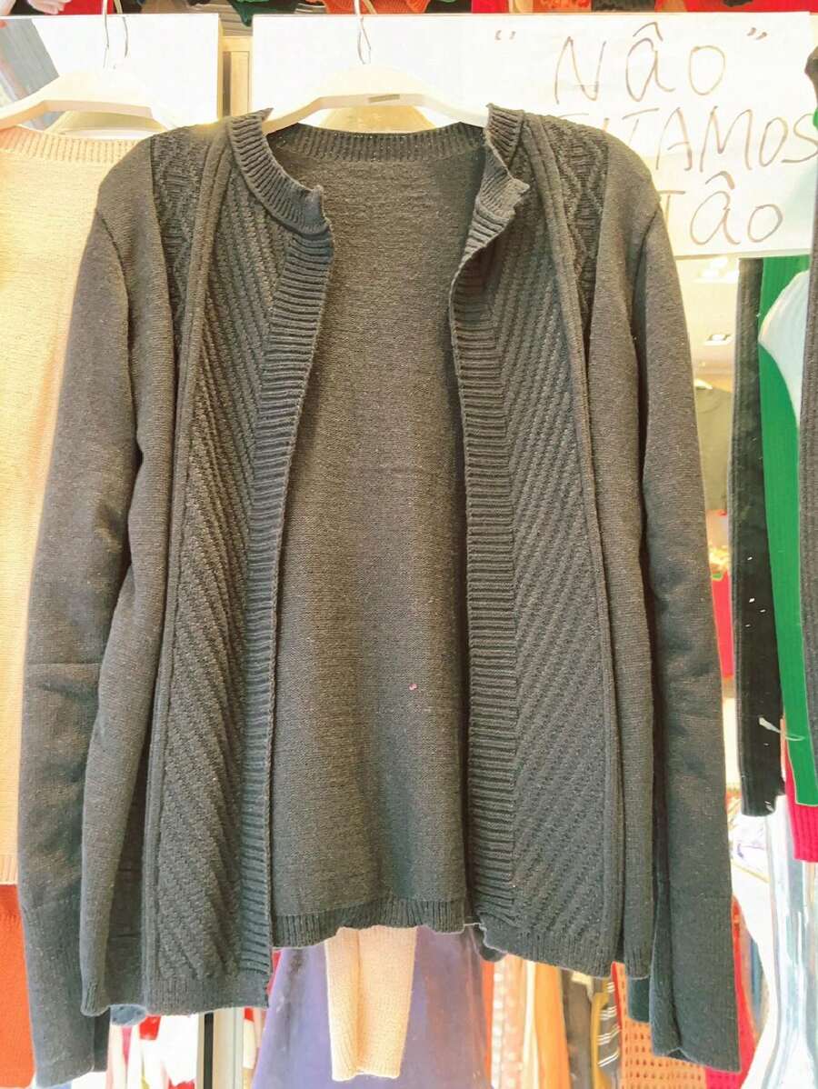 Women Cardigans - màu đen - Xem 1