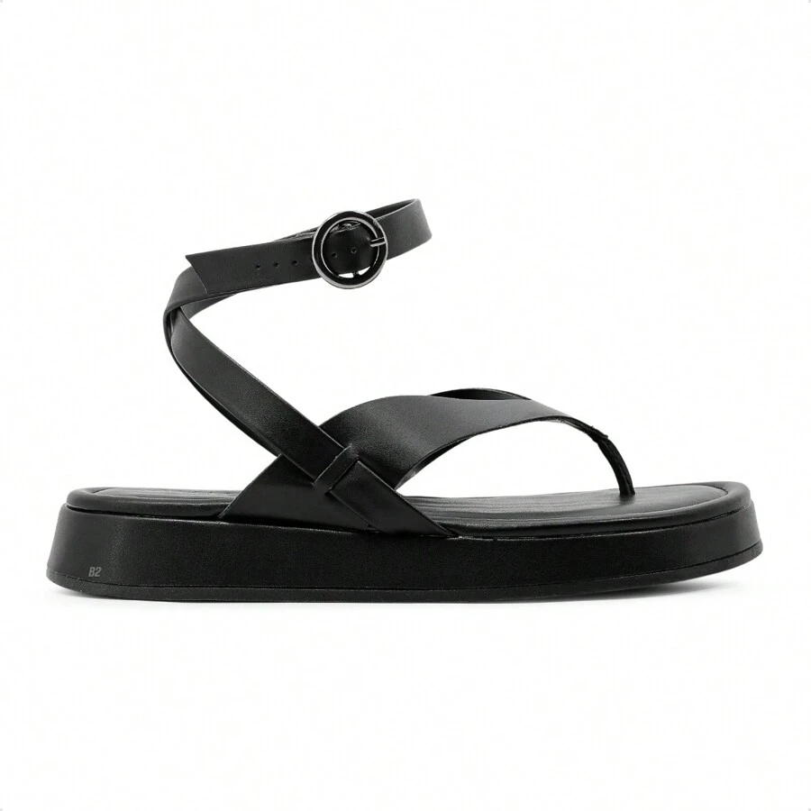 B2 Online Women Flat Sandals - Black - View 1