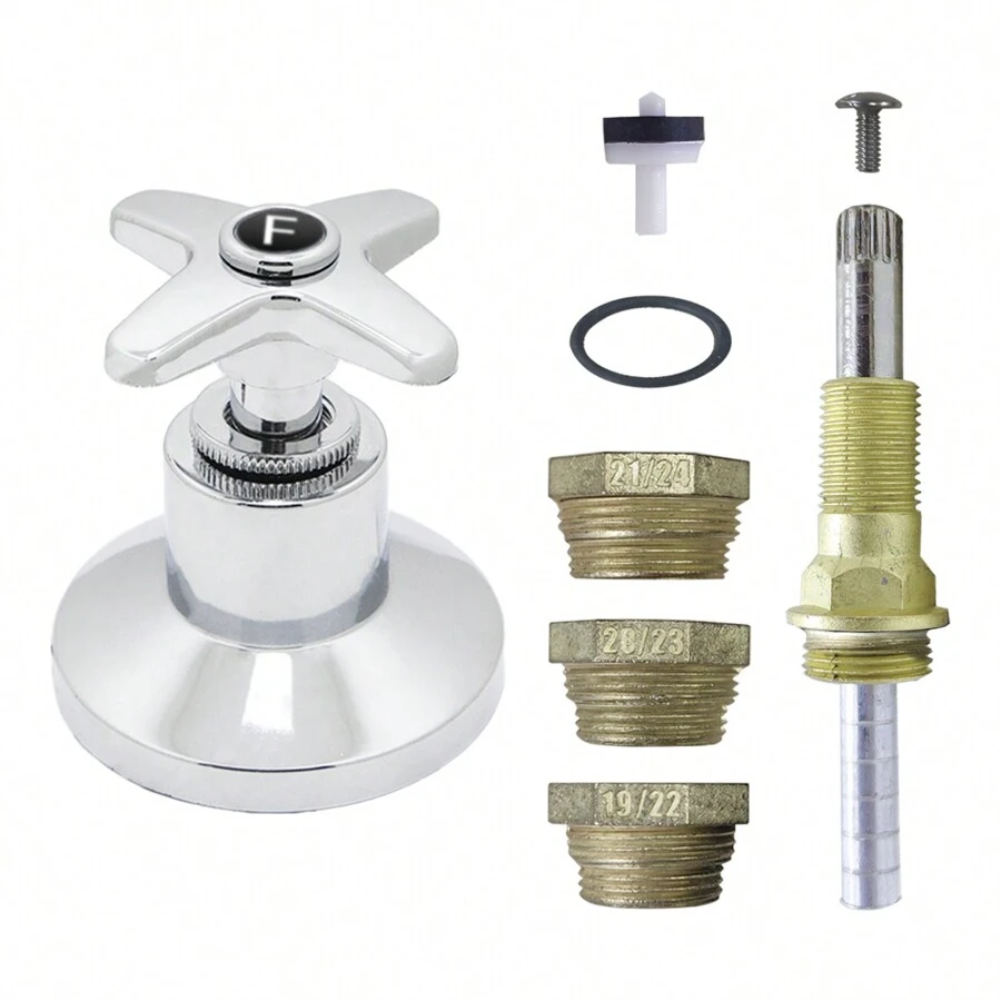 Kit Reparo Salva Registro SOS para Chuveiro Pressão com Acabamento ABS Cromado Universal