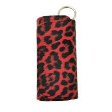 Flip Double Leopard Bag For IQOS ILUMA Leather Wallet Case Pouch Holder Case Accessories Leopard Print - A - View 3